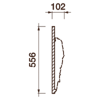 Фриз Дф-1, 556Hx102мм