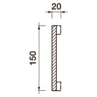 Фриз Дф-107, 150Hx20мм