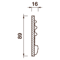 Фриз Дф-12, 89Hx16мм