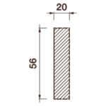 Фриз Дф-136, 56Hx20мм