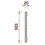 Фриз Дф-137, 305Hx20мм