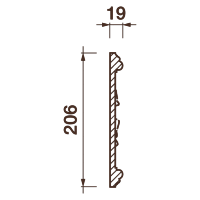 Фриз Дф-139, 205Hx20мм