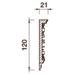 Фриз Дф-153, 120Hx20мм