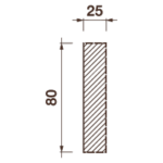 Фриз Дф-156, 80Hx25мм