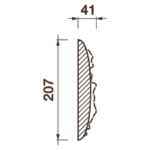 Фриз Дф-157, 200Hx40мм
