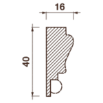 Фриз Дф-166, 40Hx16мм