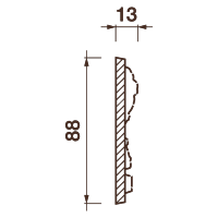 Фриз Дф-17, 88Hx13мм
