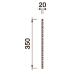 Фриз Дф-170, 350Hx20мм