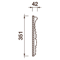 Фриз Дф-177, 351Hx42мм