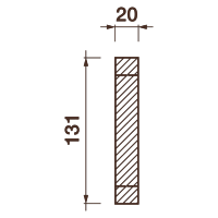 Фриз Дф-184, 131Hx20мм