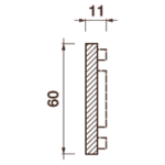 Фриз Дф-185, 60Hx11мм