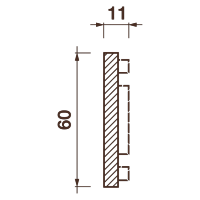Фриз Дф-185, 60Hx11мм