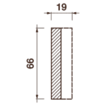 Фриз Дф-187, 66Hx19мм