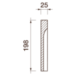 Фриз Дф-195, 198Нх25мм