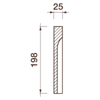 Фриз Дф-195, 198Нх25мм