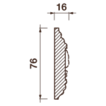 Фриз Дф-20, 76Hx16мм