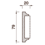 Фриз Дф-205, 79Hx20мм