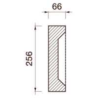 Фриз Дф-235, 256Нх66мм
