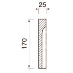 Фриз Дф-238, 170Нх25мм