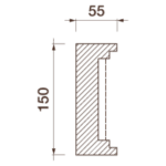 Фриз Дф-243, 150Нх55мм