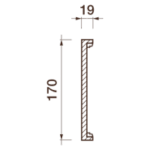 Фриз Дф-269, 170Нх19мм