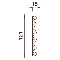 Фриз Дф-35, 120Hx15мм