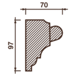Фриз Дф-36, 97Hx70мм