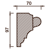 Фриз Дф-36, 97Hx70мм