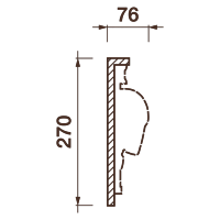 Фриз Дф-39, 270Нх76мм