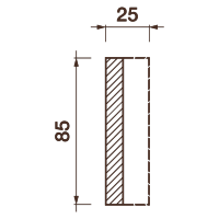Фриз Дф-49, 85Hx25мм