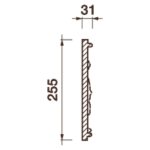 Фриз Дф-53, 255Hx25мм