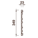 Фриз Дф-57, 350Hx25мм
