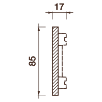 Фриз Дф-64, 85Hx17мм