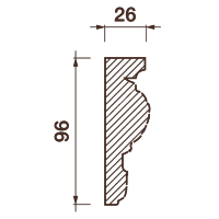 Фриз Дф-69, 96Нх26мм