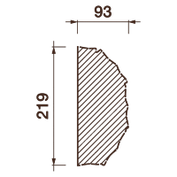 Фриз Дф-7, 219Hx93мм