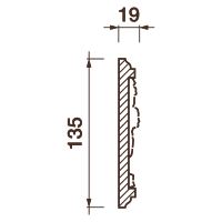 Фриз Дф-70, 135Hx19мм
