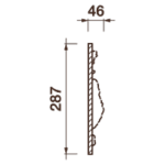 Фриз Дф-77, 285Hx43мм