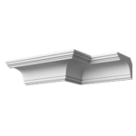 Гладкий отливной карниз Кт-213, 55Hx90мм