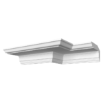 Гладкий отливной карниз Кт-452, 105Hx195мм