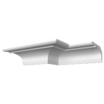 Гладкий отливной карниз Кт-64, 85Hx185мм