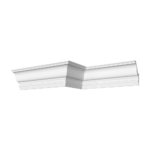 Гладкотянутый карниз К-17, 135Hx90мм