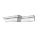 Гладкотянутый карниз Кт-115, 45Hx45мм