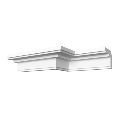 Гладкотянутый карниз Кт-140, 40Hx50мм