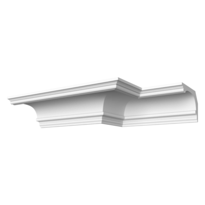 Гладкотянутый карниз Кт-322, 90Hx155мм