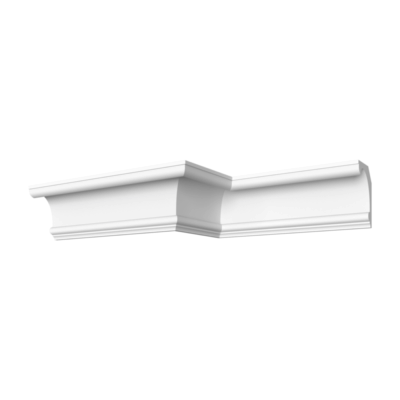 Гладкотянутый карниз Кт-324, 110Hx80мм