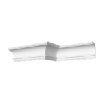 Гладкотянутый карниз Кт-359, 115Hx82мм