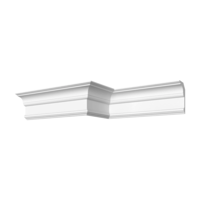 Гладкотянутый карниз Кт-364, 133Hx85мм