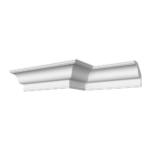 Гладкотянутый карниз Кт-38, 135Hx150мм