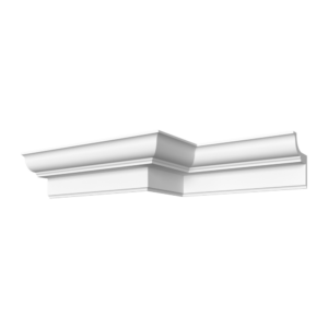 Гладкотянутый карниз Кт-385, 180Hx165мм
