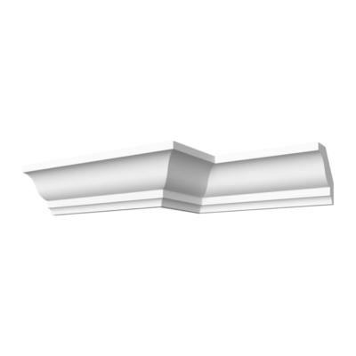 Гладкотянутый карниз Кт-504, 63Hx60мм